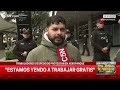 FLYBONDI: 700 trabajadores DESPEDIDOS protestan en AEROPARQUE