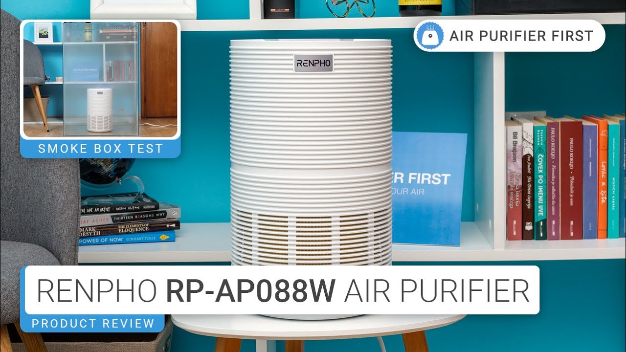RENPHO RP AP088W Air Purifier Trusted Review (+ Smoke Test) YouTube