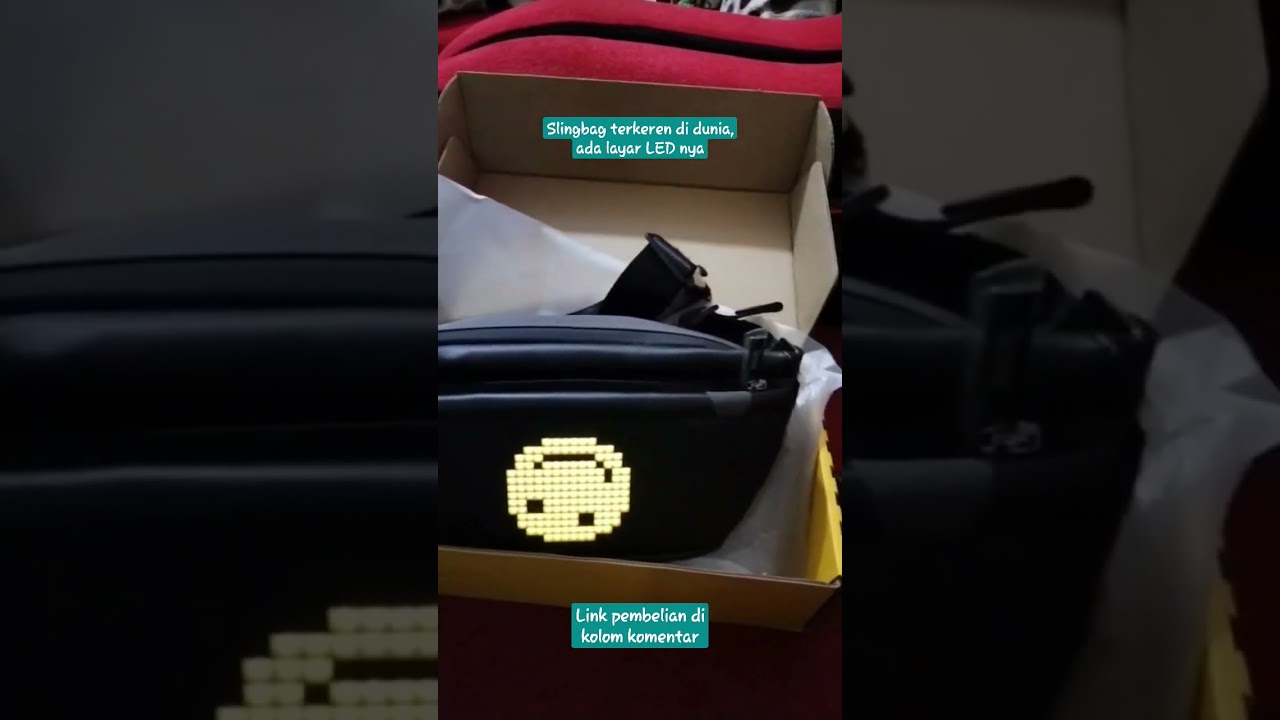 Divoom Pixoo Sling Bag ピクセルアート ボディバッグ ショルダー