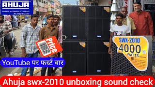 Ahuja New B Ahuja Swx-2010 Unboxing Ahuja 2000 Watt B Speaker Price Ahuja Speaker