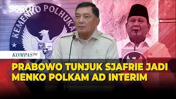 [FULL] Kata Pertama Sjafrie Sjamsoeddin usai Jabat Menko Polkam Ad Interim, Ungkap Arahan Prabowo