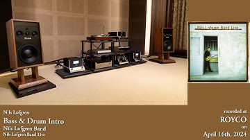 Nils Lofgren: Bass & Drum Intro ~ McIntosh ML1 MkII | MC830 | C8 | Linn Selekt DSM Edition Hub