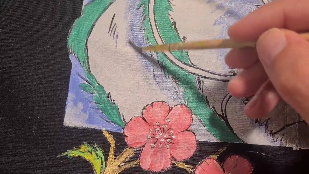 Beautiful Hand Painted-JacketPart 2 🖌✨️ 