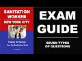 Sanitation Worker Exam 7 Question Types