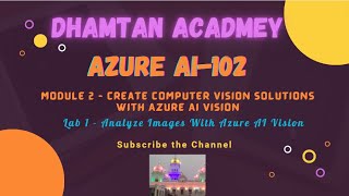 Azure AI-102 | Create Computer Vision Solutions | Lab1. Analyze Images with Azure AI Vision
