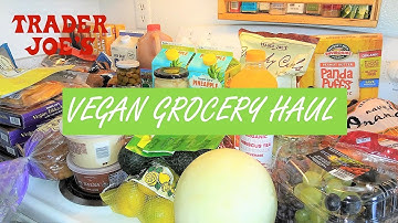 Vegan Grocery Haul Trader Joe