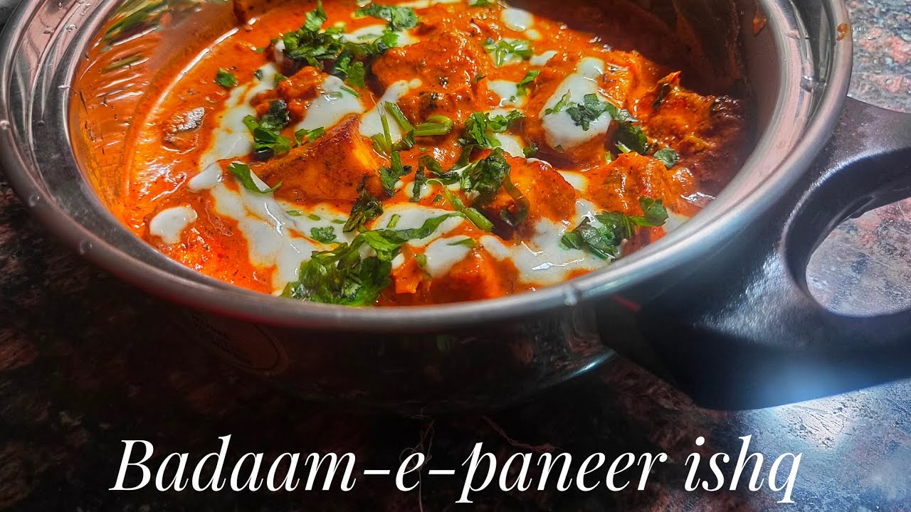 Quick tasty paneer recipe | Badaam-e-paneer ishq| By Arya Dutta ...