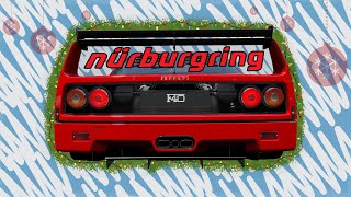 Рождественская кутерьма/Ferrari F40/Nürburgring/Gran Turismo 7