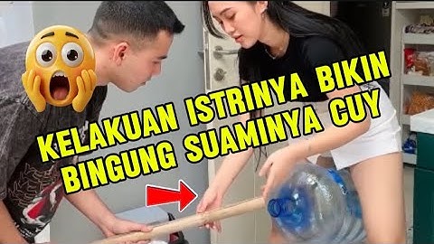 Kelakuan istrinya bikin bingung suaminya cuy ( VIDEO LUCU ) #viralvideo #trending #funny #fypシ 