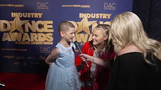 Jojo Siwa Meets Layla At 2023 Industry Dance Awards | @DancersAgainstCancer  Hope Story