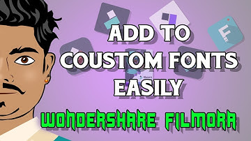 How to Put fonts in filmora  (filmora all AtoZ  version solutions) Filmora New Custom Fonts Add