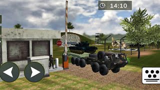 truck simulator army games 3d - truck game - android gameplay screenshot 3