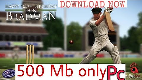 how to download don bradman cricket 14 for pc
