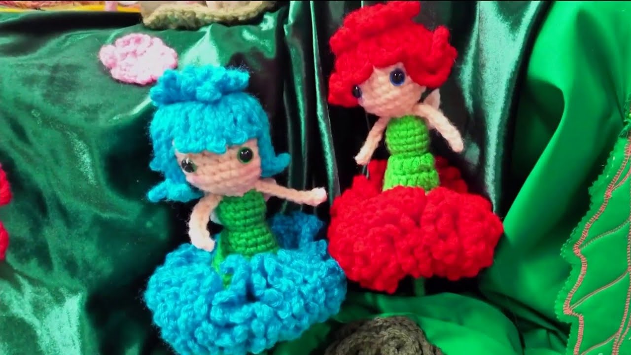 Orange County Library hosts yarnfiti, free sewing classes - YouTube