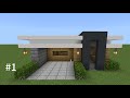 #1 small modern house tutorial #minecraft #house #tutorial 