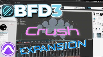 BFD3 - Crush Expansion - Mixed in Pro Tools