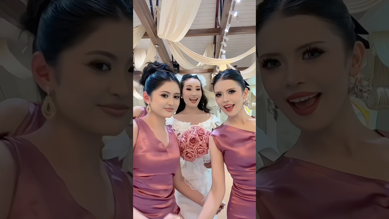 When the bridesmaids are the main event! 💃✨ #XinjiangUnfiltered #BrideTribe #dancequeens