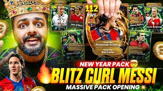 PEAK LUCK - 110 BIG TIME MESSI PACK OPENING🤯 BLITZ CURL   MOMENTUM DRIBBLING😍 NEW YEAR 2026 IS BACK💥