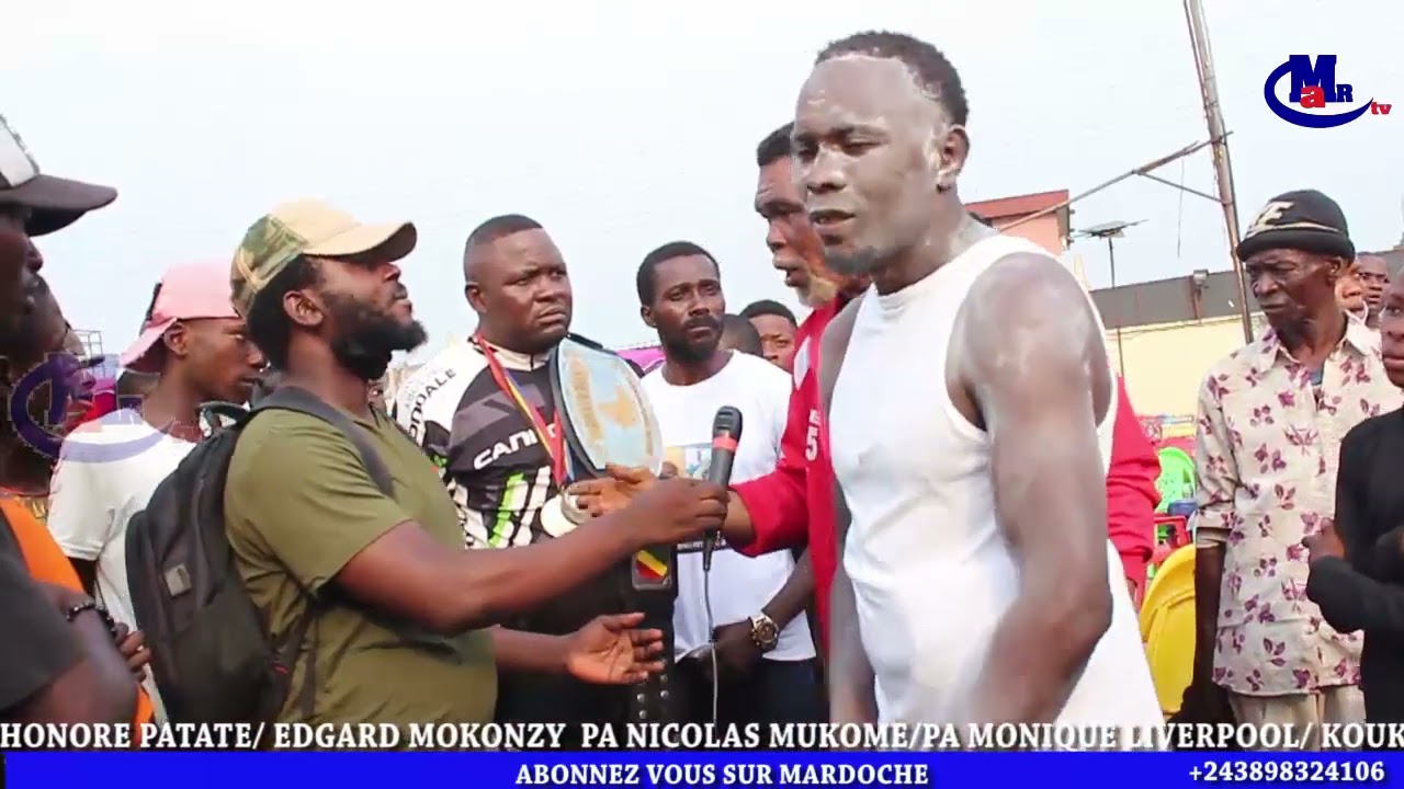 COMBAT DE CATCH CONGOLAIS CARNAVAL AVEC MAZO MAZO,MORIS,  ZOMBI DE KIBAMBI,PATHY ANYATA, YALALA,