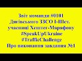 Звіт команди #0101 Дягівського ЗЗСО I-III ст.,