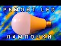 РЕМОНТ LED светодиодной лампочки. МУЖЧИНАМ желательно посмотреть.