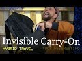 MINIMAL TRAVEL: INVISIBLE CARRY-ON 2 BACKPACK