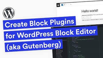 Create WordPress Block Plugins for Block Editor aka Gutenberg