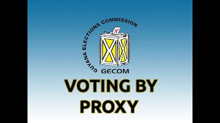 Voting by Proxy
