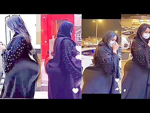 Al Jadil Al Qahtani الجادل القحطاني Big Ass Booty Arab Hijab Habaya الجادل القحطاني Store Visit 
