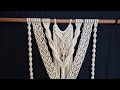Macrame wall hanging #macrame #macrametutorial #diy #handmade #macramewallhanging #tutorial