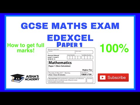 GCSE HIGHER MATHS