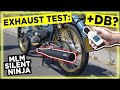 MLM Silent Ninja Puch Maxi Auspuff sound test + Fly by