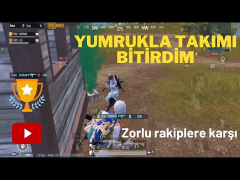 HARİTADA ADAM BIRAKMADIM / PUBG MOBILE