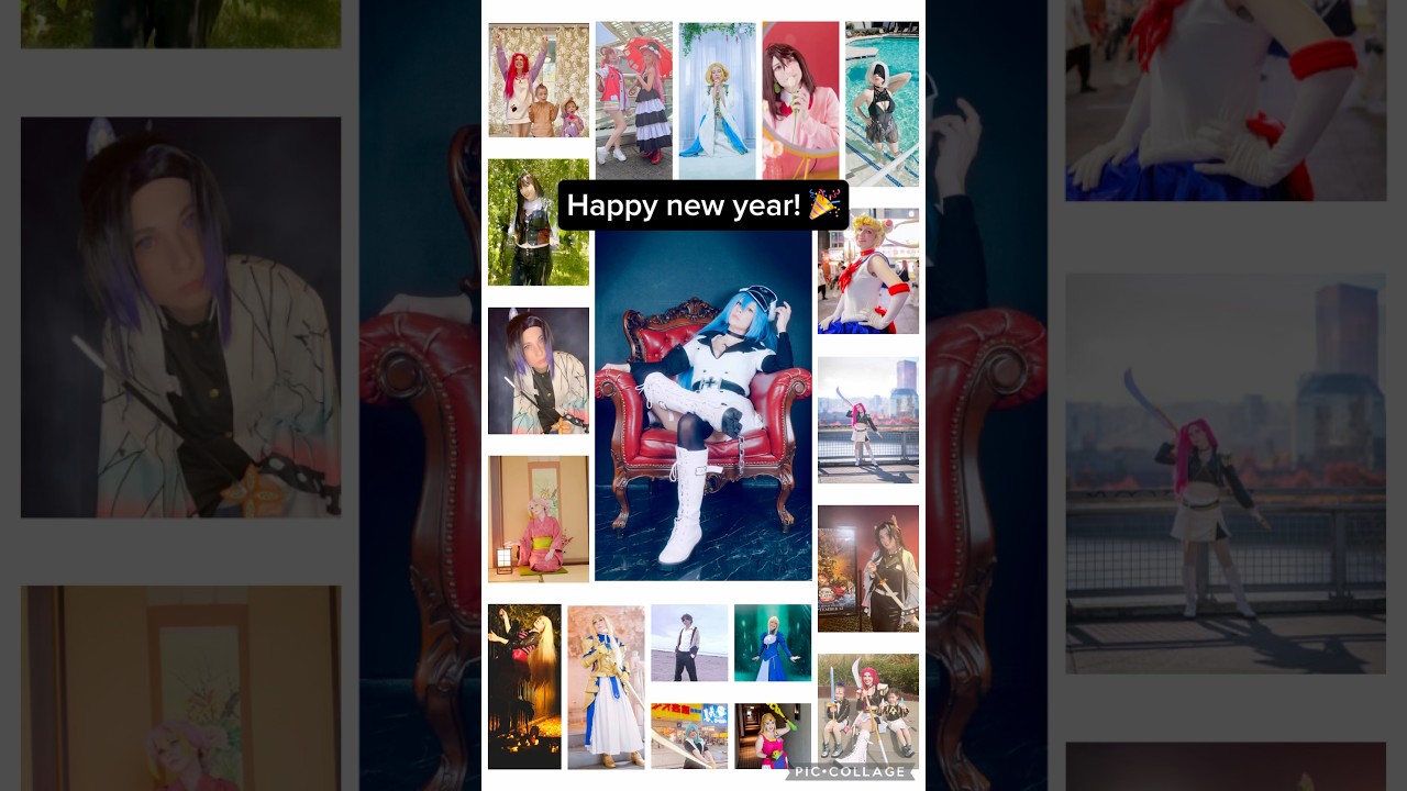 All 19 of the cosplays I did in 2025!