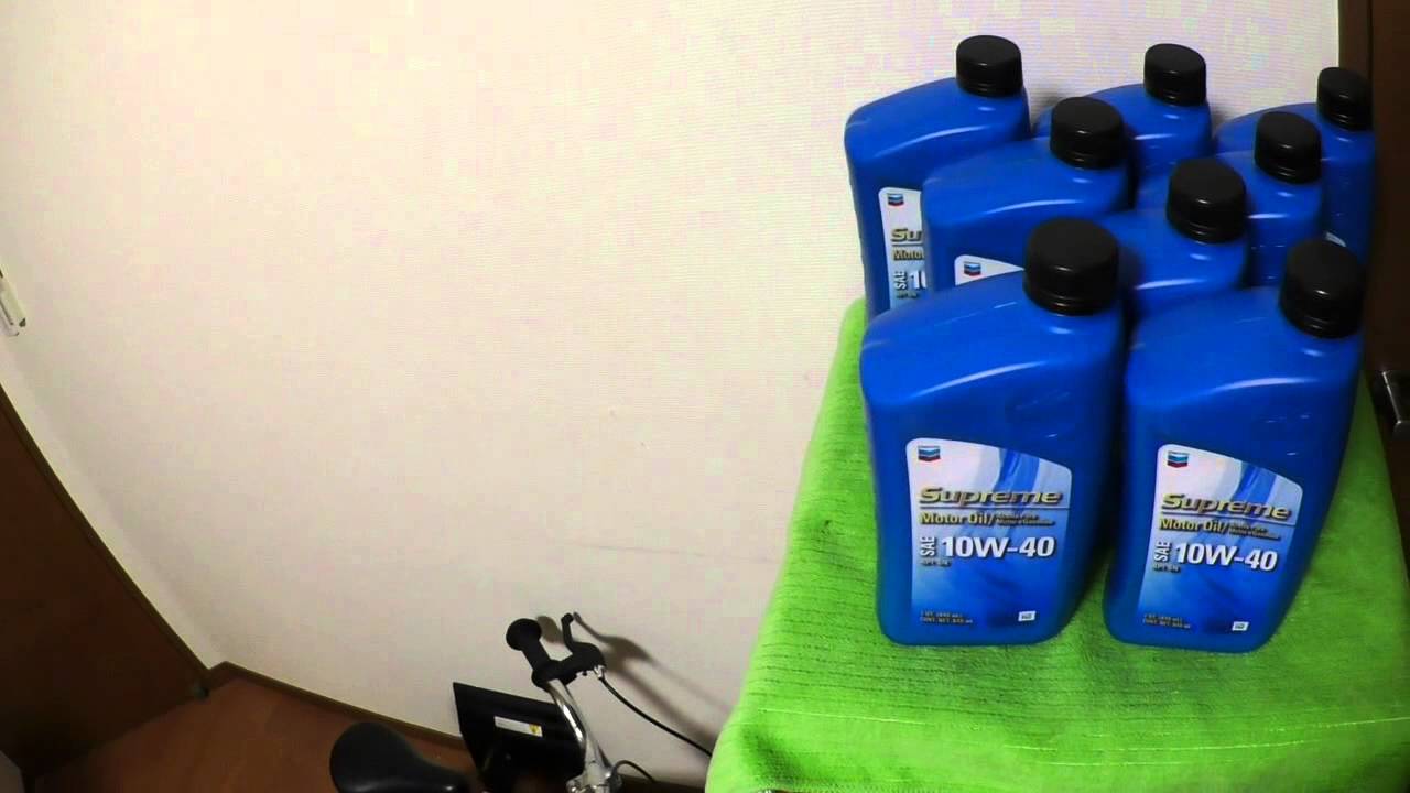 素人バイクメンテ忘備録(番外編) バイクに四輪用オイル シェブロン
