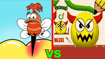 Draw To Smash vs Help Monster 2 Tricky Puzzle - Satisfying ASMR Game Max Level - Walkthrough Android