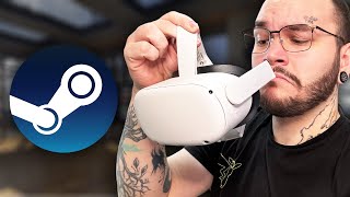 Quest 2 a Steam Link..