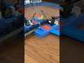 ⚔️踏切バトル‼️貨物列車プラレール🆚nゲージ❗️