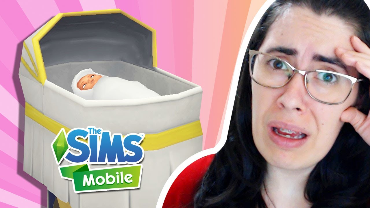 EU NÃO SEI CUIDAR DE BEBÊ NO THE SIMS MOBILE