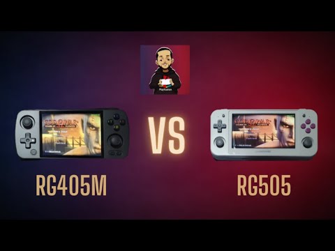 Comparativo Anbernic RG405M vs RG505 - YouTube