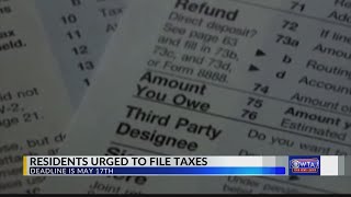 Tax deadline approaches