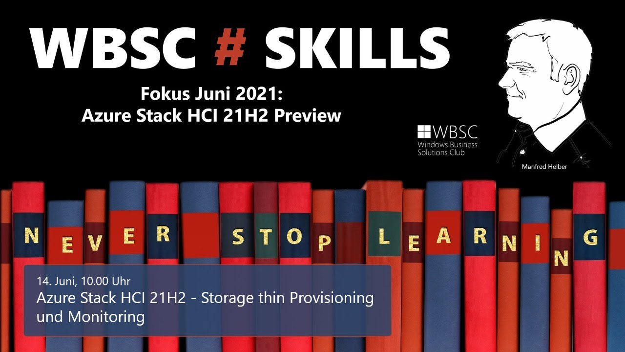 Azure Stack HCI 21H2 - Storage thin Provisioning und Monitoring
