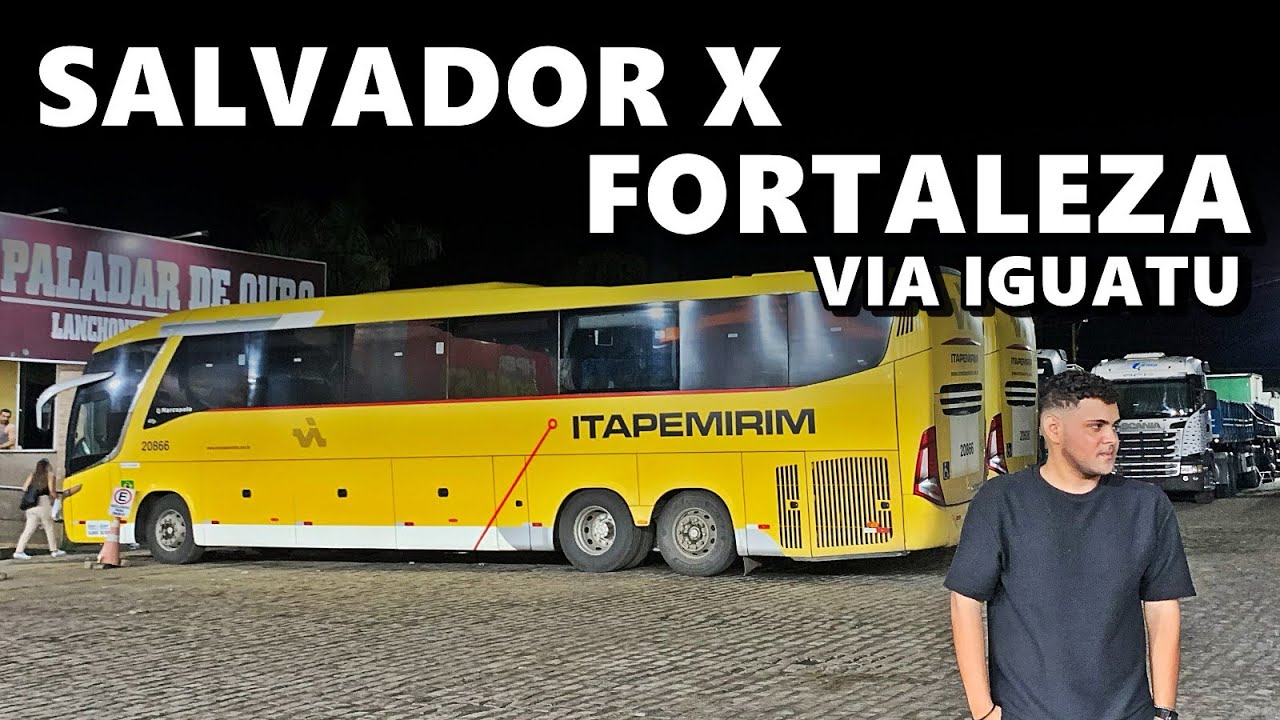 SALVADOR para FORTALEZA via IGUATU pela NOVA ITAPEMIRIM | Viajando por 3 estados (EP 1)