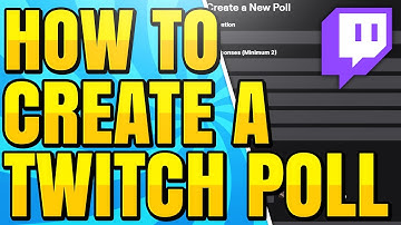 How to Make a Poll on Twitch