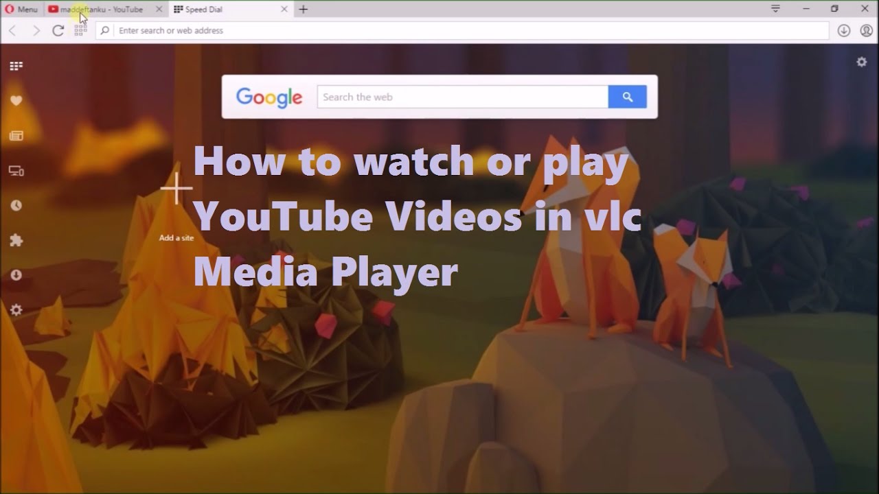 How to watch or play YouTube Videos in vlc Media Player YouTube
