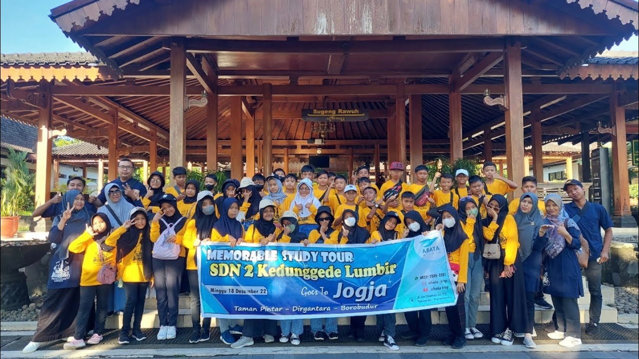Study Tour SDN 2 Kedunggede Lumbir To Jogja | 18 Desember 2022