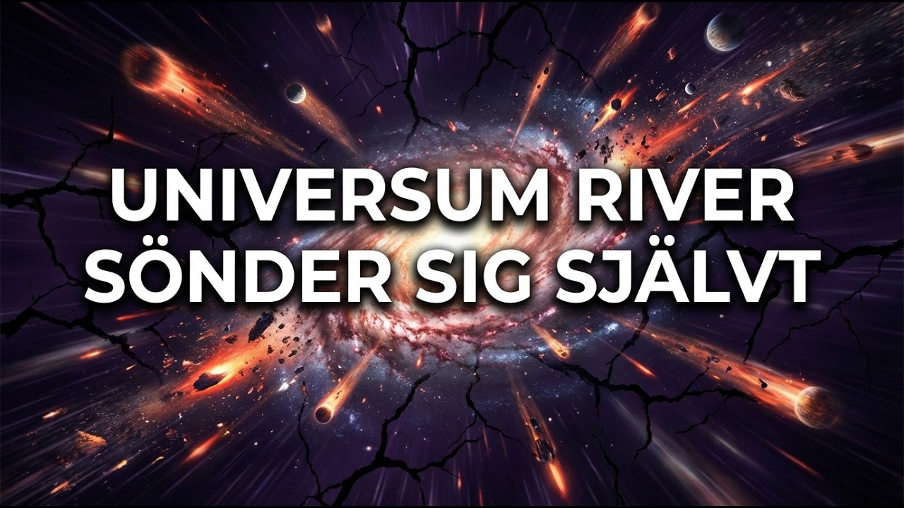 Mörk energi river isär universum: Varför allt accelererar mot slutet