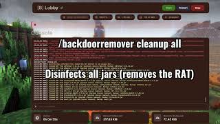 [OpenSource] BackdoorFinder for Minecraft + ThiccIndustries RAT disinfector