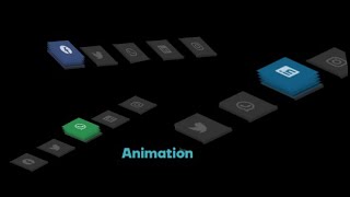 CSS 3D Isometric Social Media Icon Hover Effects // Boxicons / Icons