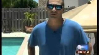 Neighbor helps save child after near drowning